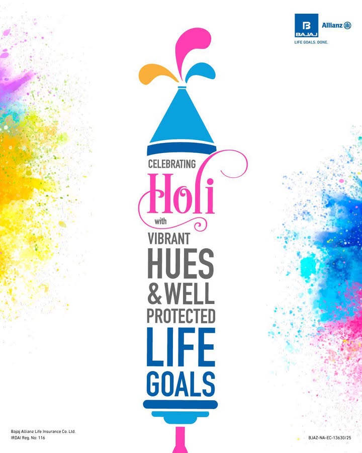 Bright colours fill life with joy, and a secure future brings peace of mind