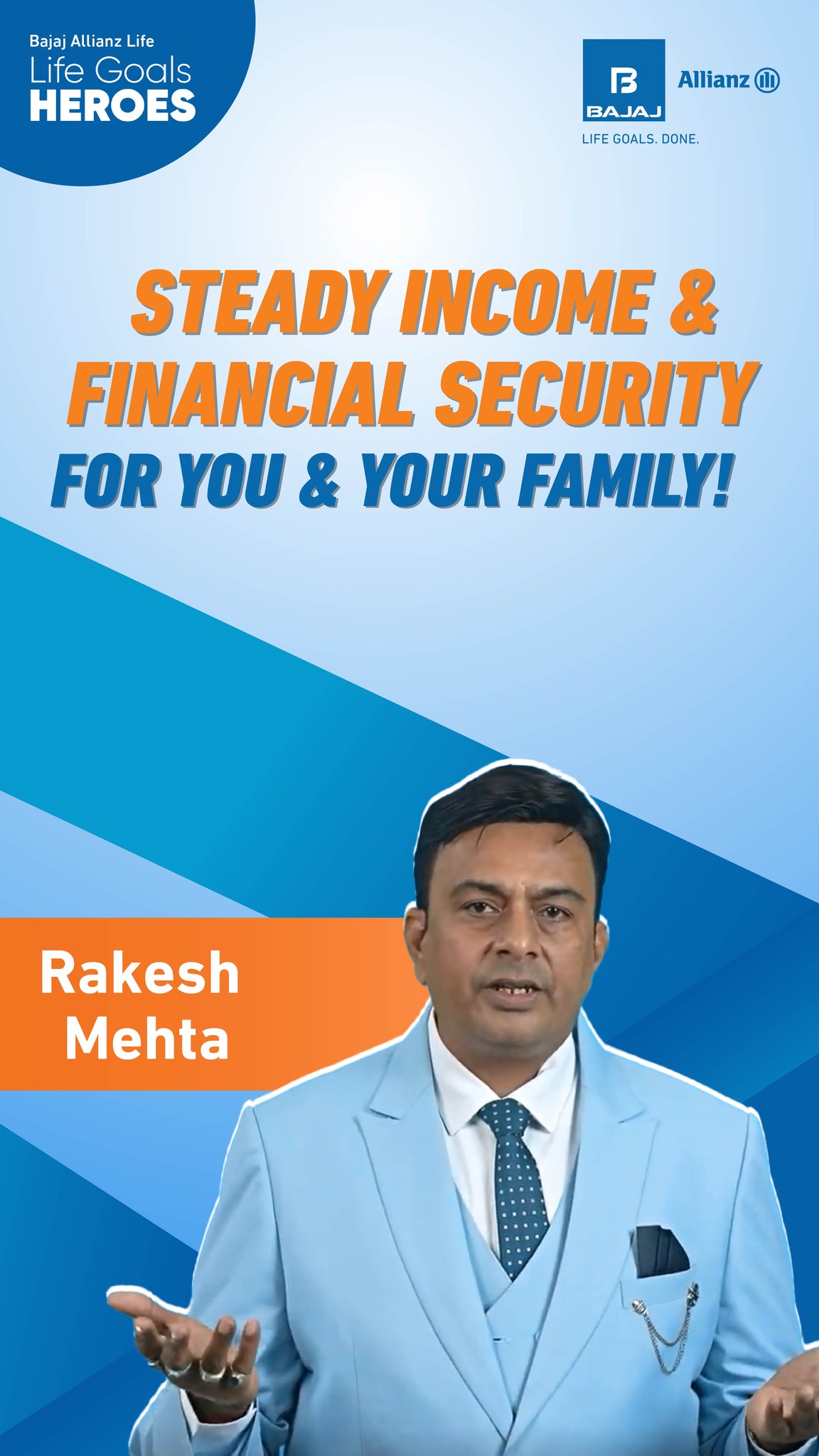 Rakesh Kumar Mehta, an Insurance Consultant with Bajaj Allianz Life, shares why financial planning isnt just about saving ...