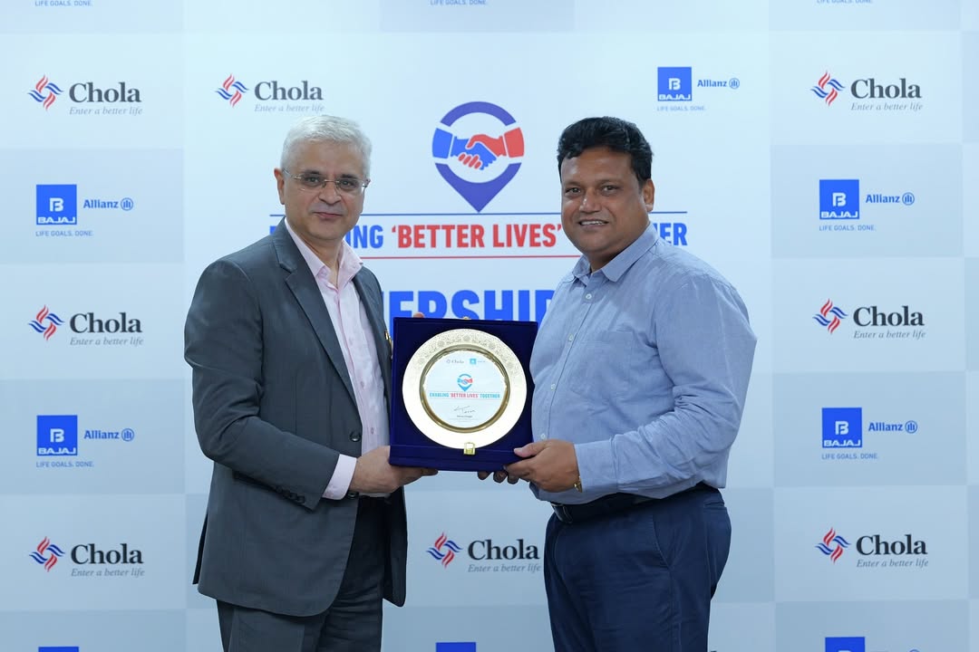 Were pleased to announce a partnership between Bajaj Allianz Life Insurance and Cholamandalam Investment and Finance Company...