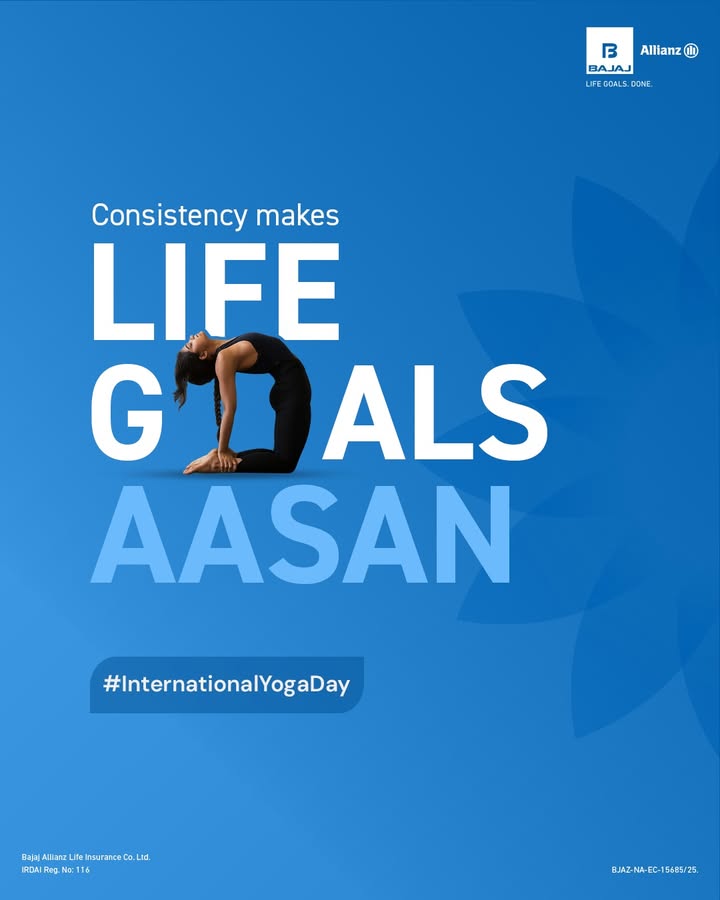 This Yoga Day, lets commit to a healthier today and a more secure tomorrow. Stay prepared, inside out