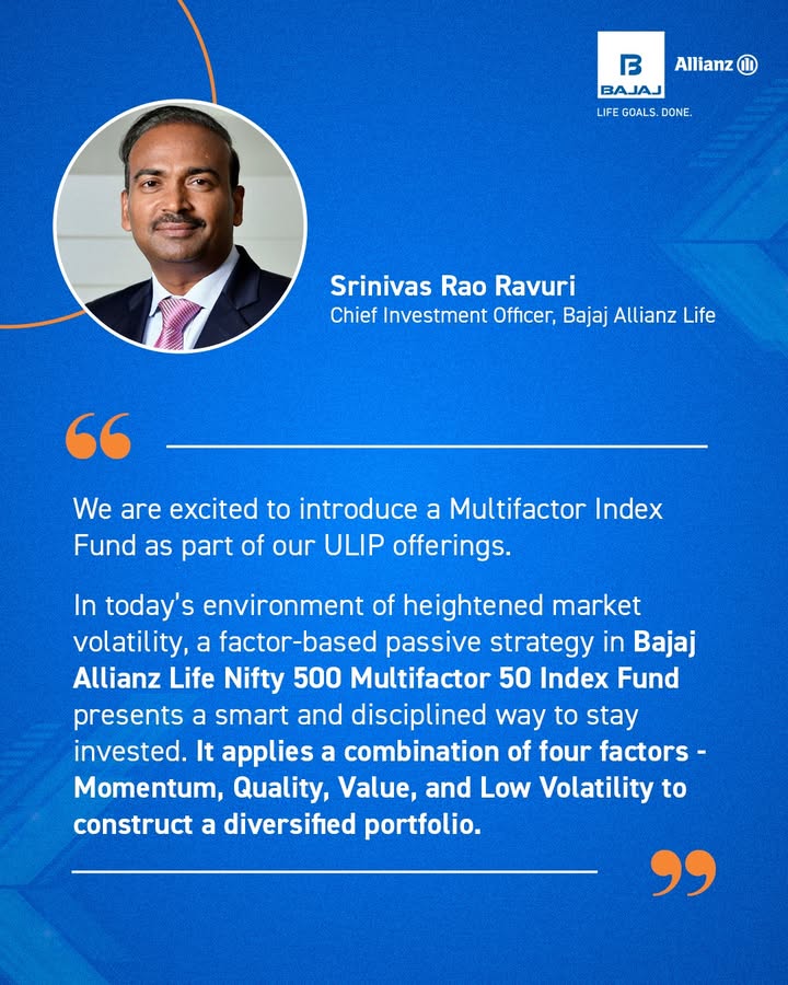 Looking to invest smartly in todays market while securing your future Introducing Bajaj Allianz Lifes latest New Fund Offe...