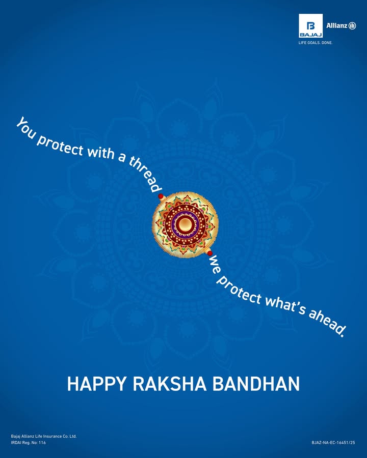 This Raksha Bandhan, celebrate protection that goes beyond the present. Secure your loved ones financial future