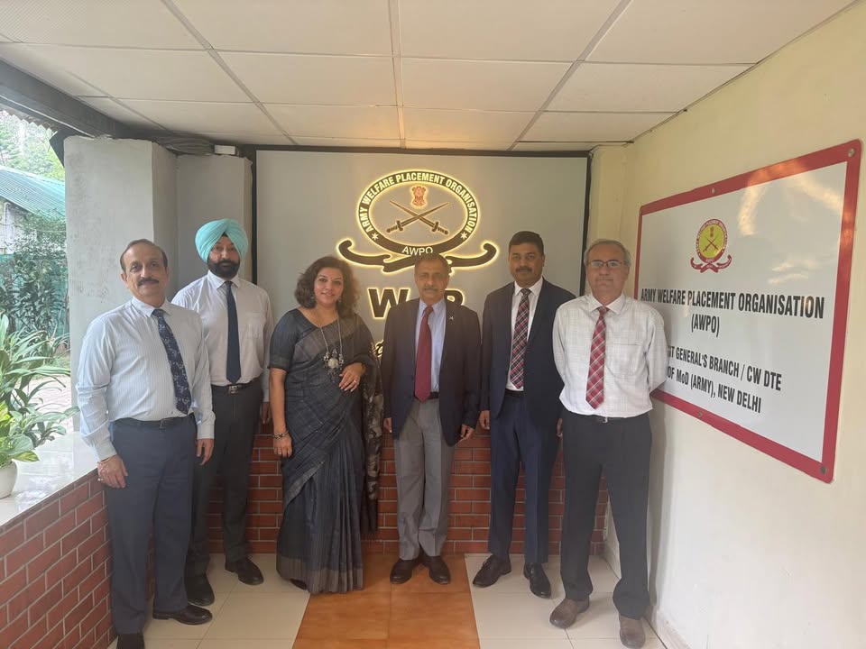 Were proud to have entered into an MoU with the Army Welfare Placement Organisation AWPO , reaffirming our commitment to pu...