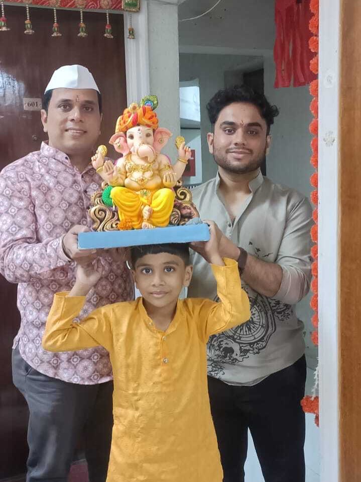 Different homes, one emotion. Our teams welcomed Ganpati Bappa with devotion and a lot of positivity
