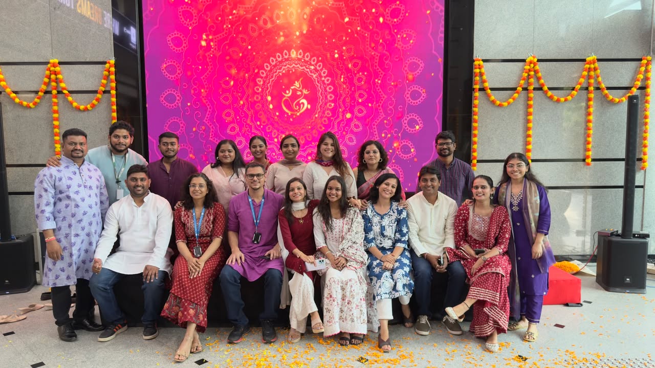 This Ganeshotsav, our workplace turned into a festive hub of joy and togetherness