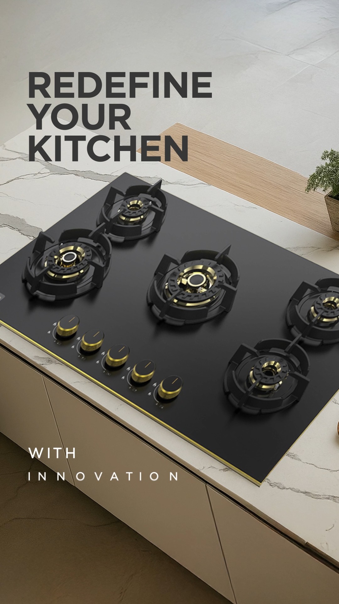 Redefine your kitchen with a blend of innovation and elegance