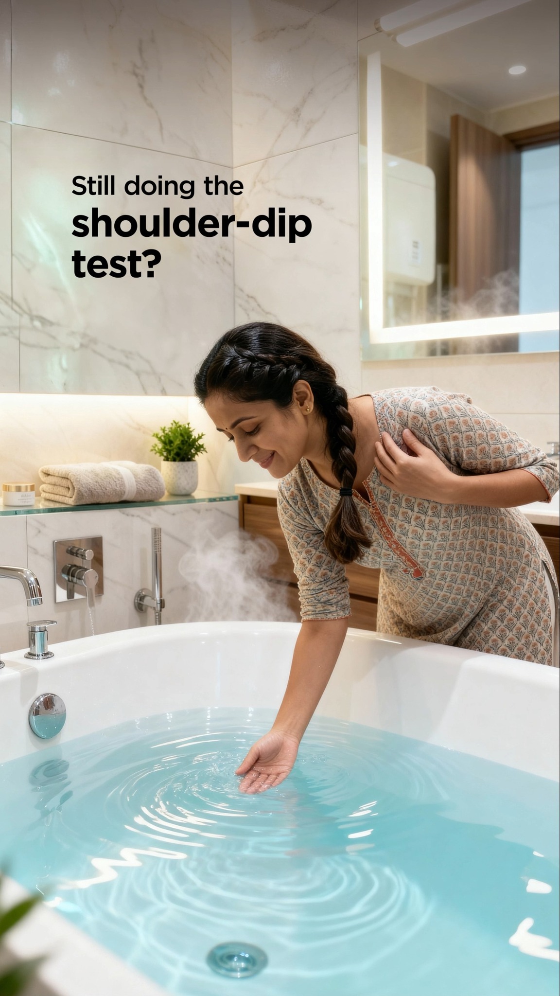 Every parent knows the shoulder dip test