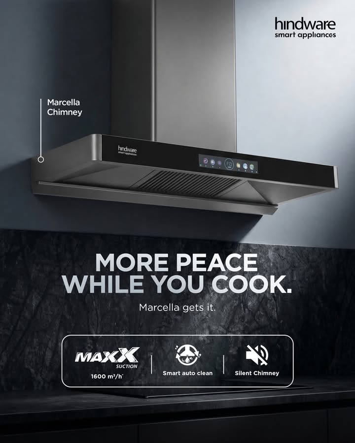 Meet Marcella ,the chimney that brings calm to your cooking