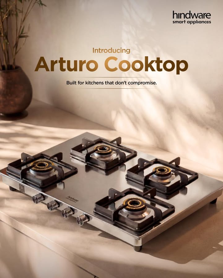 Meet the all new Arturo Cooktop where performance meets peace of mind