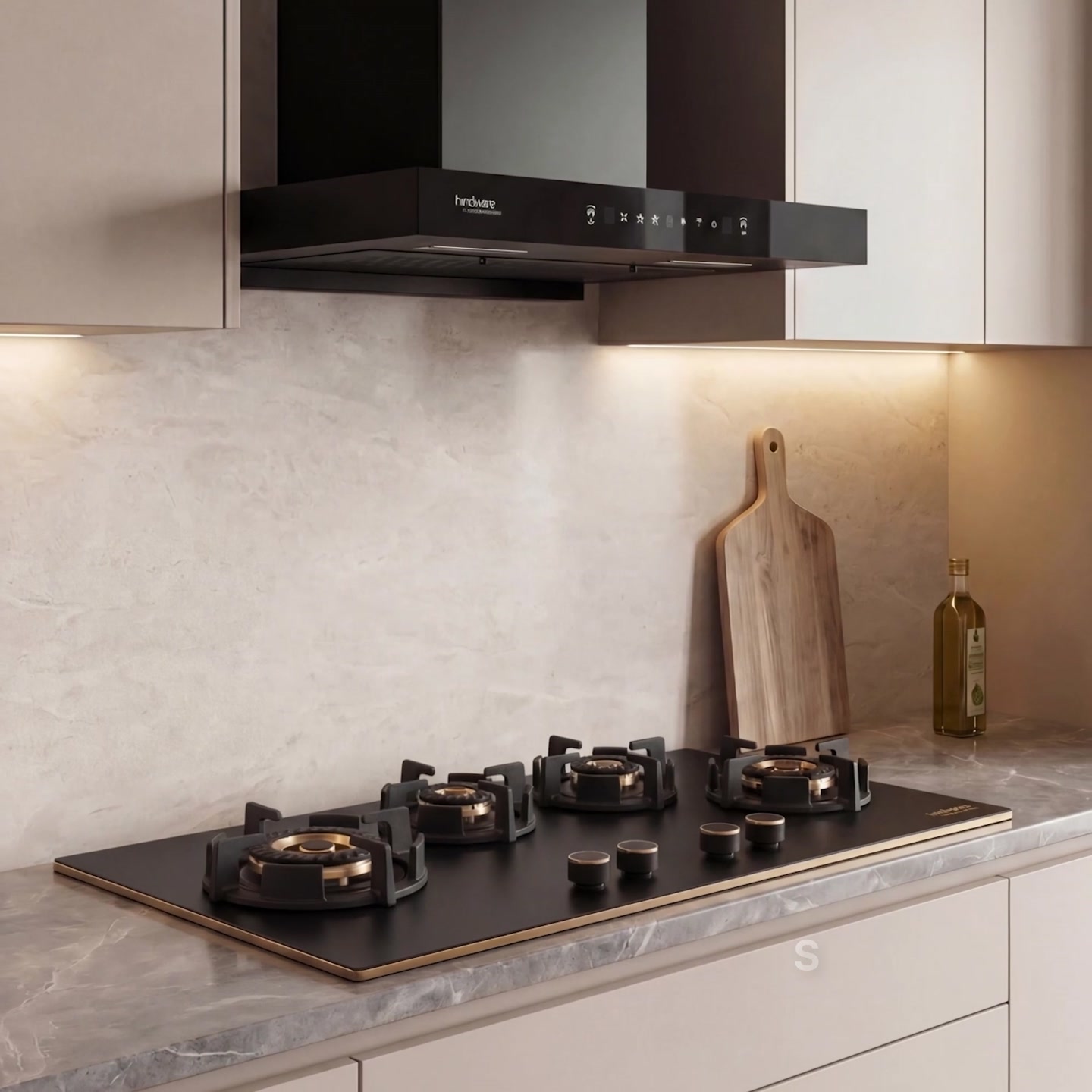 Stronger flames. Smoother control. Cook like a pro with the Ivana Pro Built In Hob