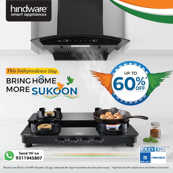 Celebrate this Independence Day by bringing home more Sukoon