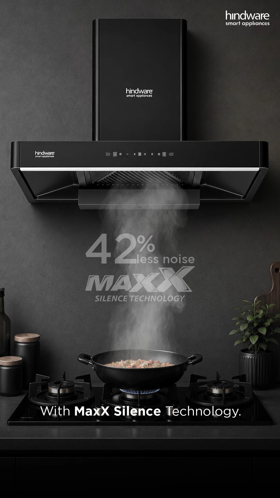 The best moments in the kitchen deserve to be heard, not the chimney