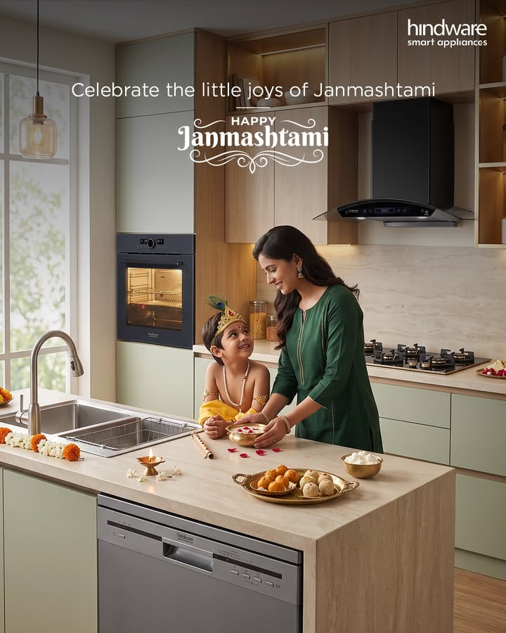 This Janmashtami, may every corner echo with joy and every heart find a little more sukoon