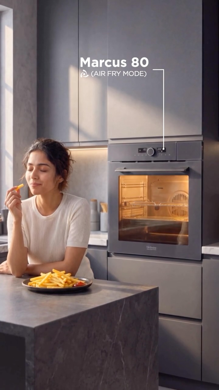 Enjoy crispy, delicious food with less oil