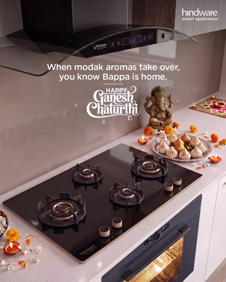 Its time to welcome Bappa home Heres to kitchens filled with sweet beginnings, festive flavours, and togetherness