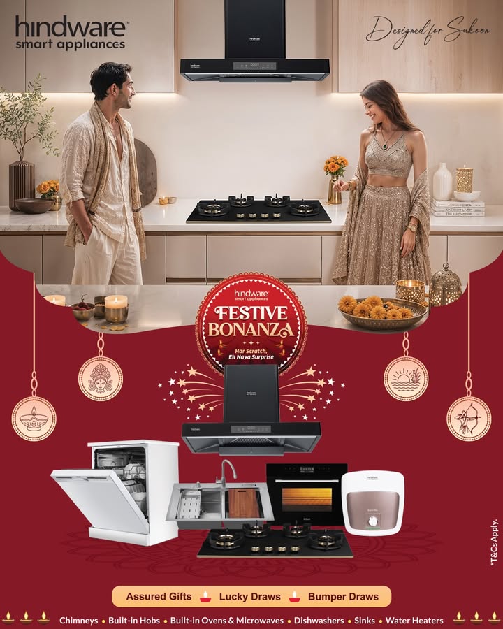 This festive season, your Hindware purchase comes with more From assured gifts to lucky draw rewards and a bumper sur...