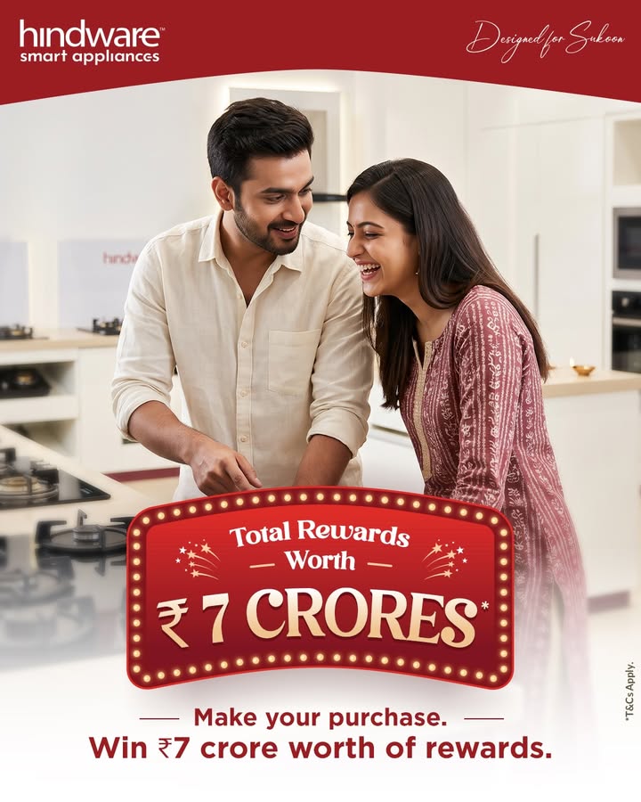 A new appliance, a whole lot of surprises Hindware Festive Bonanza brings big surprises your way