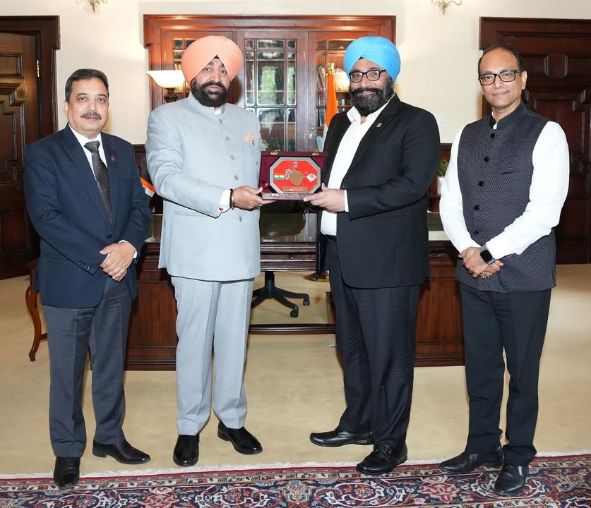  Honoured to meet Honble Governor of Uttarakhand, Lt. Gen. Gurmit Singh Retd