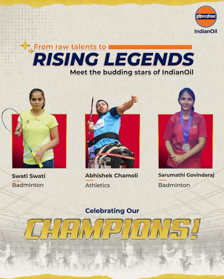 From the badminton courts to the javelin field, our rising stars are proving that talent, grit, and the right support can ta...