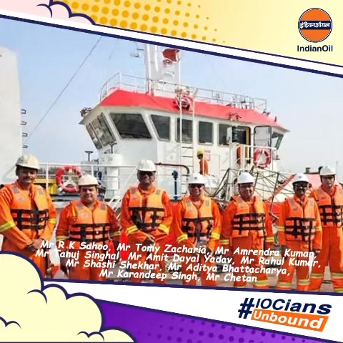 Far from the shore and against the force of the sea, IndianOils Marine team at Paradip keeps Indias energy lifeline flowing...
