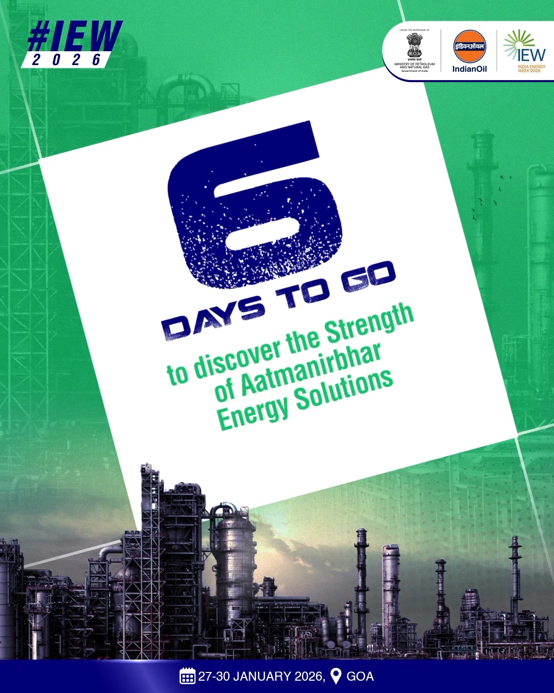 Only 6 days to go Indias Aatmanirbhar energy technologies are shaping a stronger, self reliant future