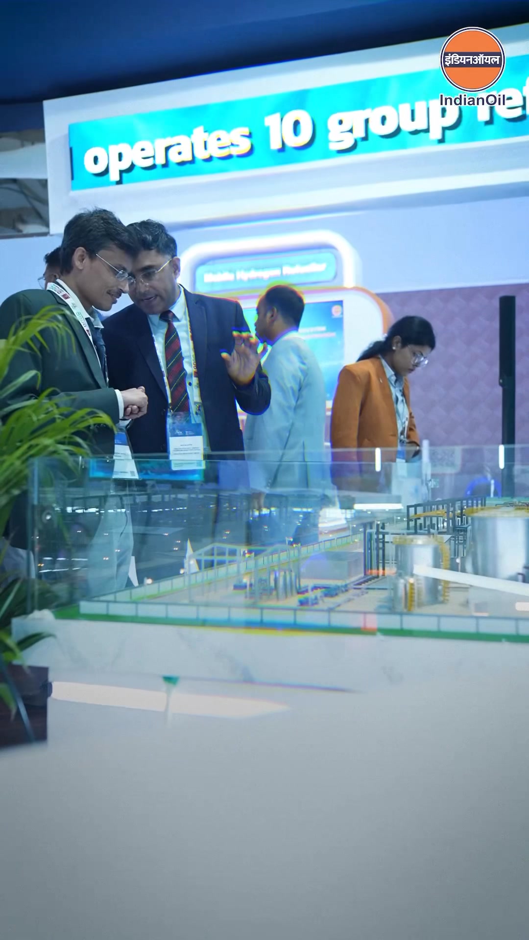 The IndianOil stall at India Energy Week 2026 drew wide interest from industry stakeholders and partners