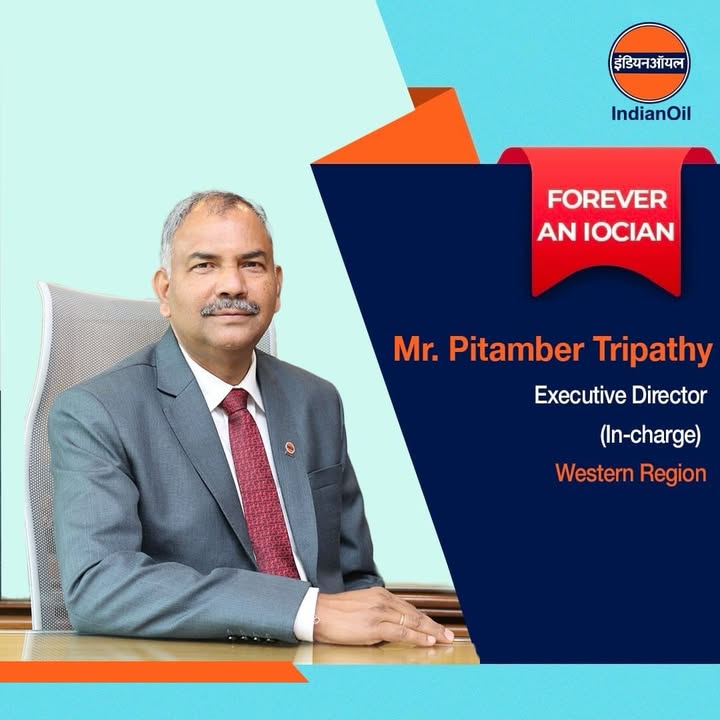 Mr Pitamber Tripathys 34 year journey at IndianOil reflects steady leadership and a strong commitment to operational excell...