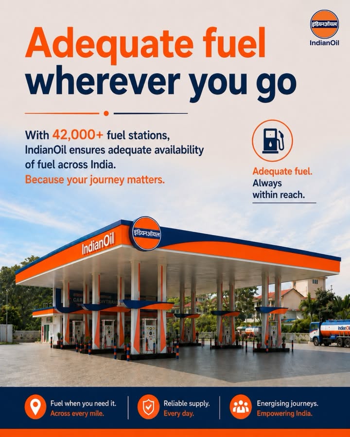 Adequate fuel. Wherever you go