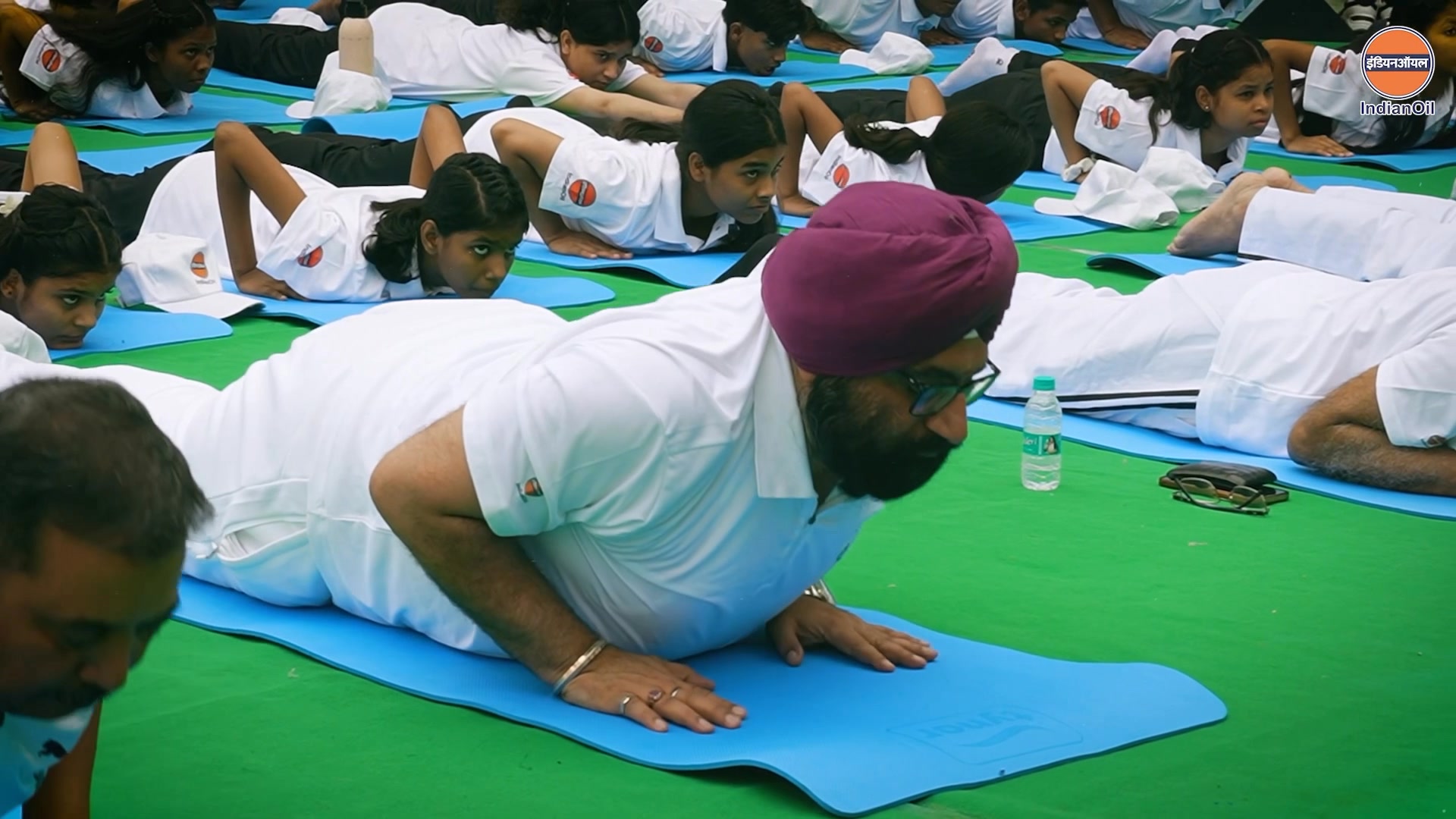 IndianOil observed International Yoga Day with a special gathering led by Mr A. S