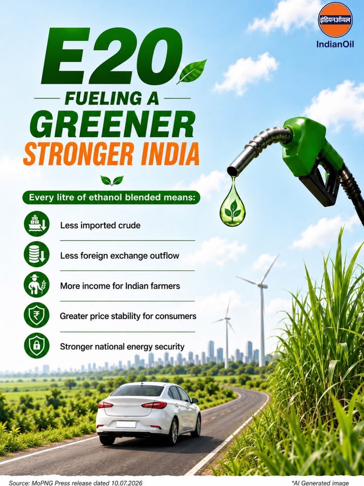E20 ethanol blended fuel is helping build a cleaner and more resilient tomorrow