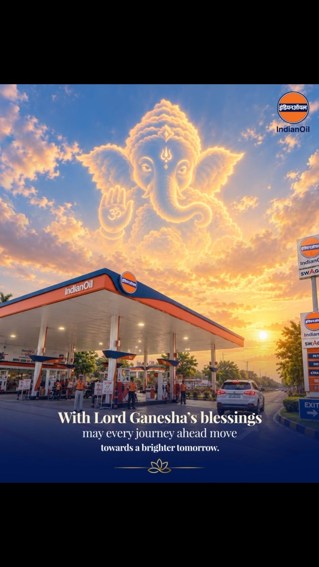  As we welcome Lord Ganesha, we celebrate the wisdom to overcome challenges and the faith to move forward