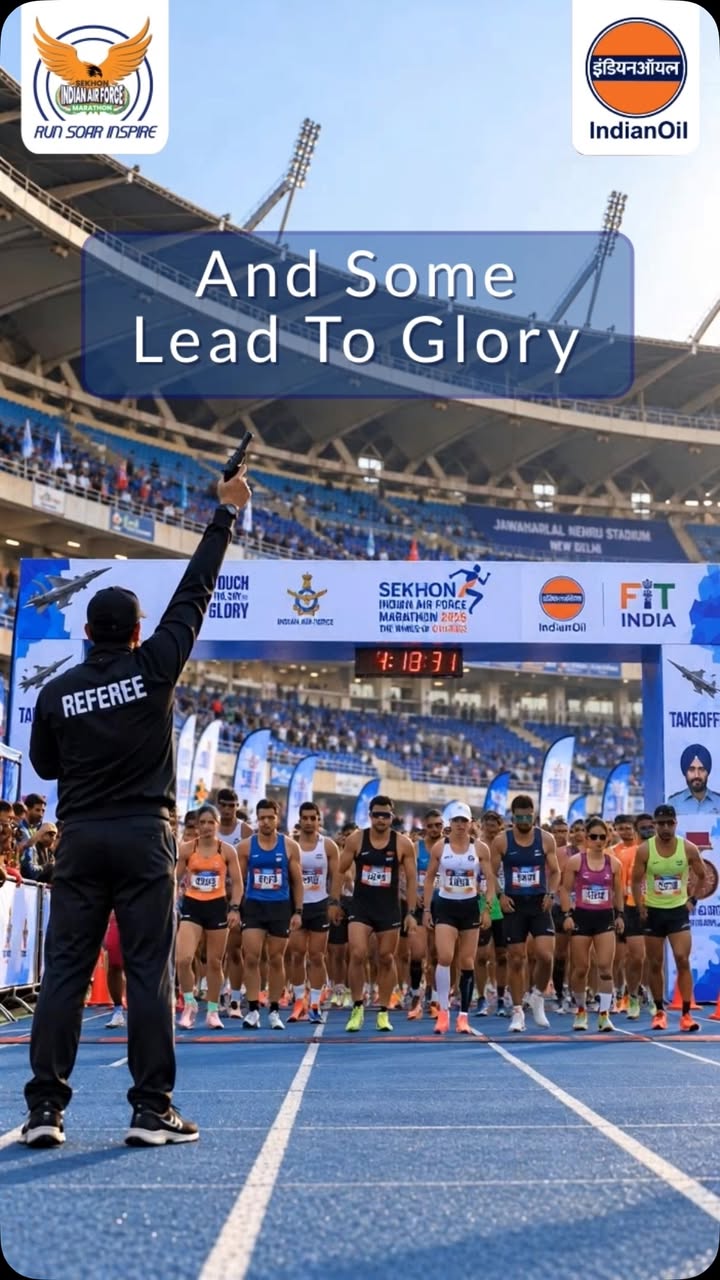 Get ready to run The 2nd Edition of the Sekhon Indian Air Force Marathon, proudly powered by IndianOil, is happening on 4...
