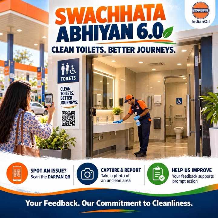 Scan. Report. Make a Difference Under Swachhata Abhiyan 6