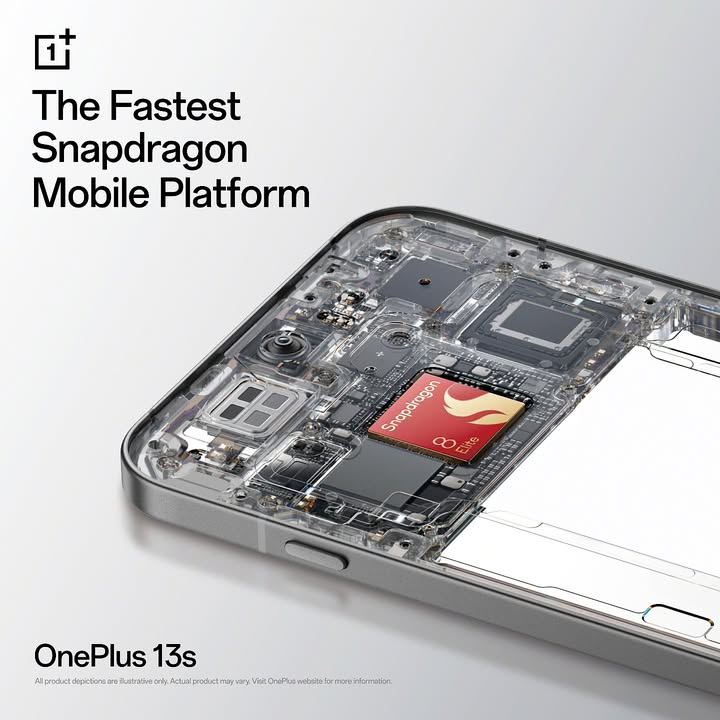 Superpowered with Snapdragon. OnePlus13s