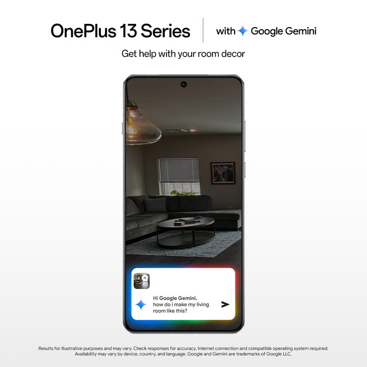 Design with AI. Gemini OnePlus13 OnePlusAI Design with AI. Gemini OnePlus13 OnePlusAI
