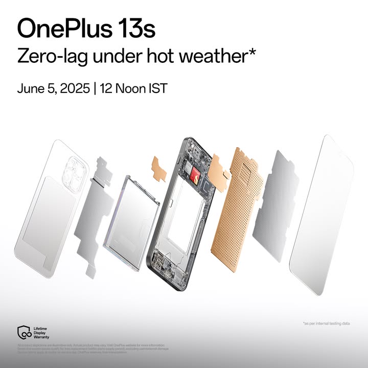Stay cool even when the game heats up. OnePlus13s