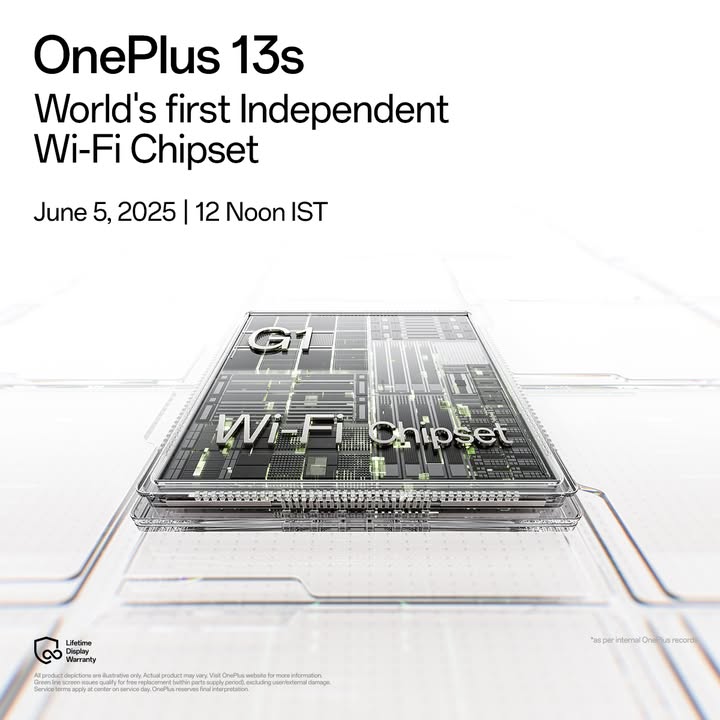 Redefining connectivity. OnePlus13s is coming soon.