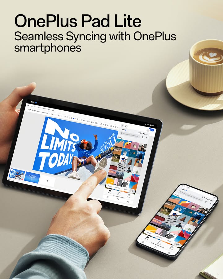In sync with your thoughts and devices amidst the chaos of deadlines. OnePlusPadLite Know more https www.oneplus