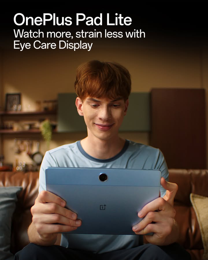 Because tired eyes are so last season. OnePlusPadLite