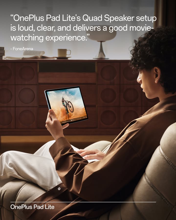 Get yours here https www.oneplus.in buy oneplus pad lite And theyre all saying one thing the OnePlusPadLite delivers