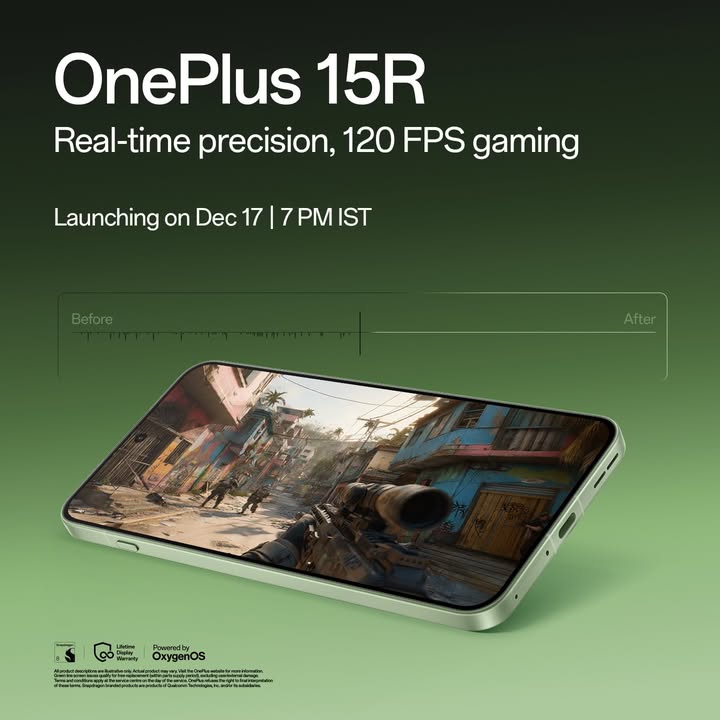 Power your play https www.oneplus.in launch oneplus 15r The difference between almost winning and always winning