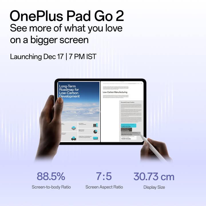 Reason to tap https www.oneplus.in launch oneplus 15r pad go2 Stop zooming in. OnePlusPadGo2 already did the job.