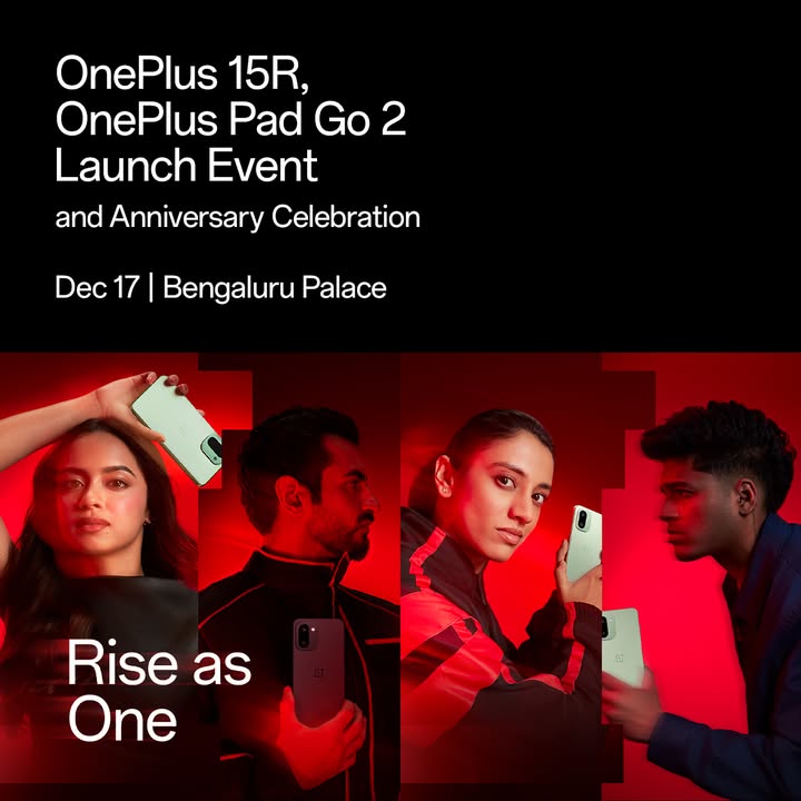 Get your ticket now https in.bookmyshow.com events oneplus rise as one ET00473047 Weve got a lot in store for you