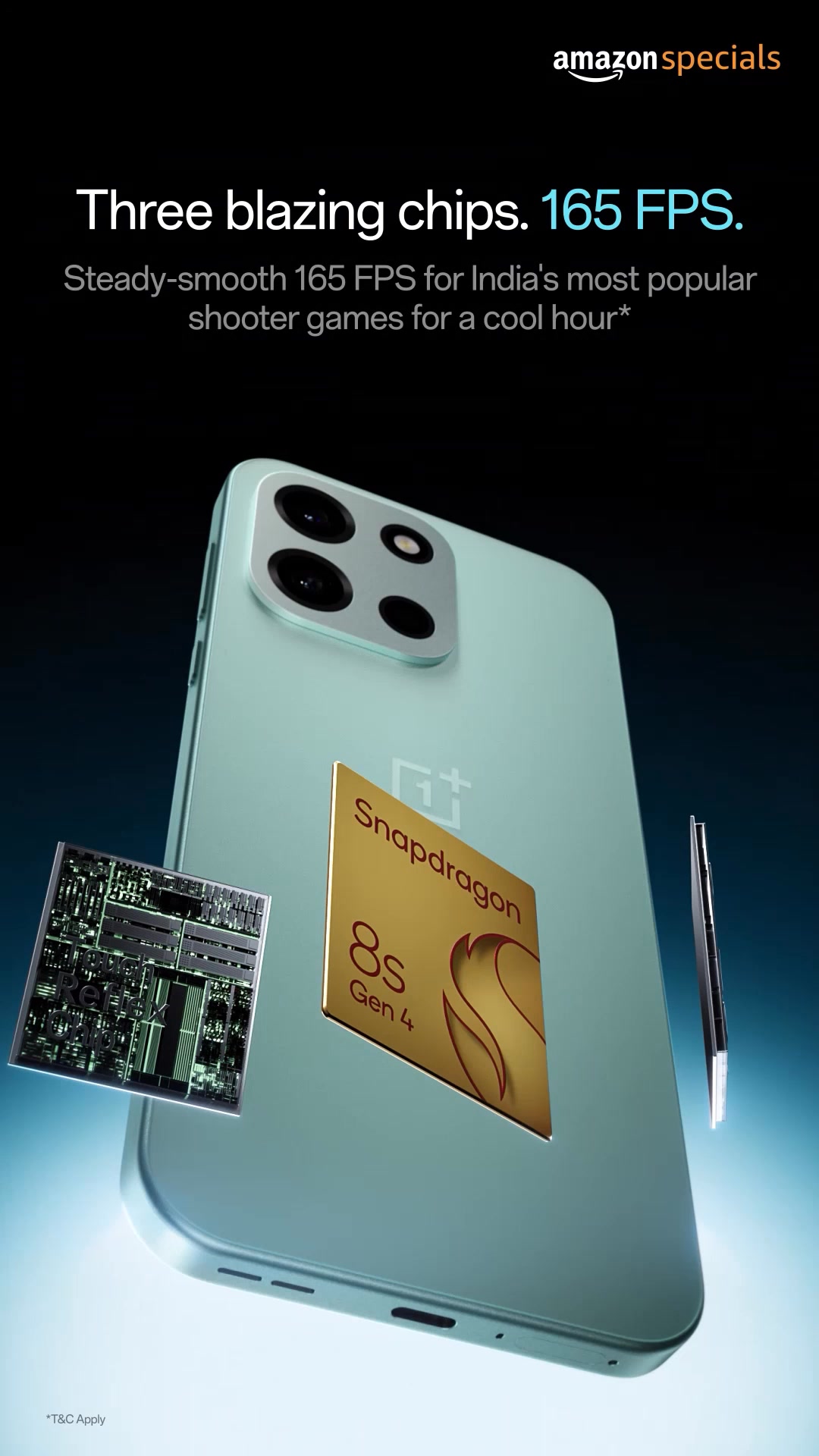 Powered by the flagship Snapdragon 8 Series chip. OnePlusNord6 April 7, 7 PM IST Know more https www.amazon