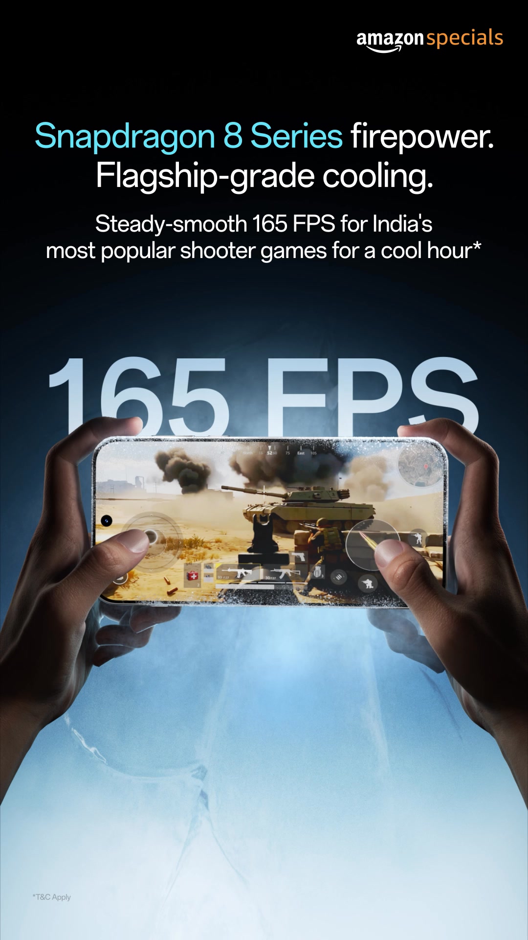 One more match Easy. 165 FPS that doesnt slow down. OnePlusNord6 April 7, 7 PM IST. Stay tuned https www.amazon