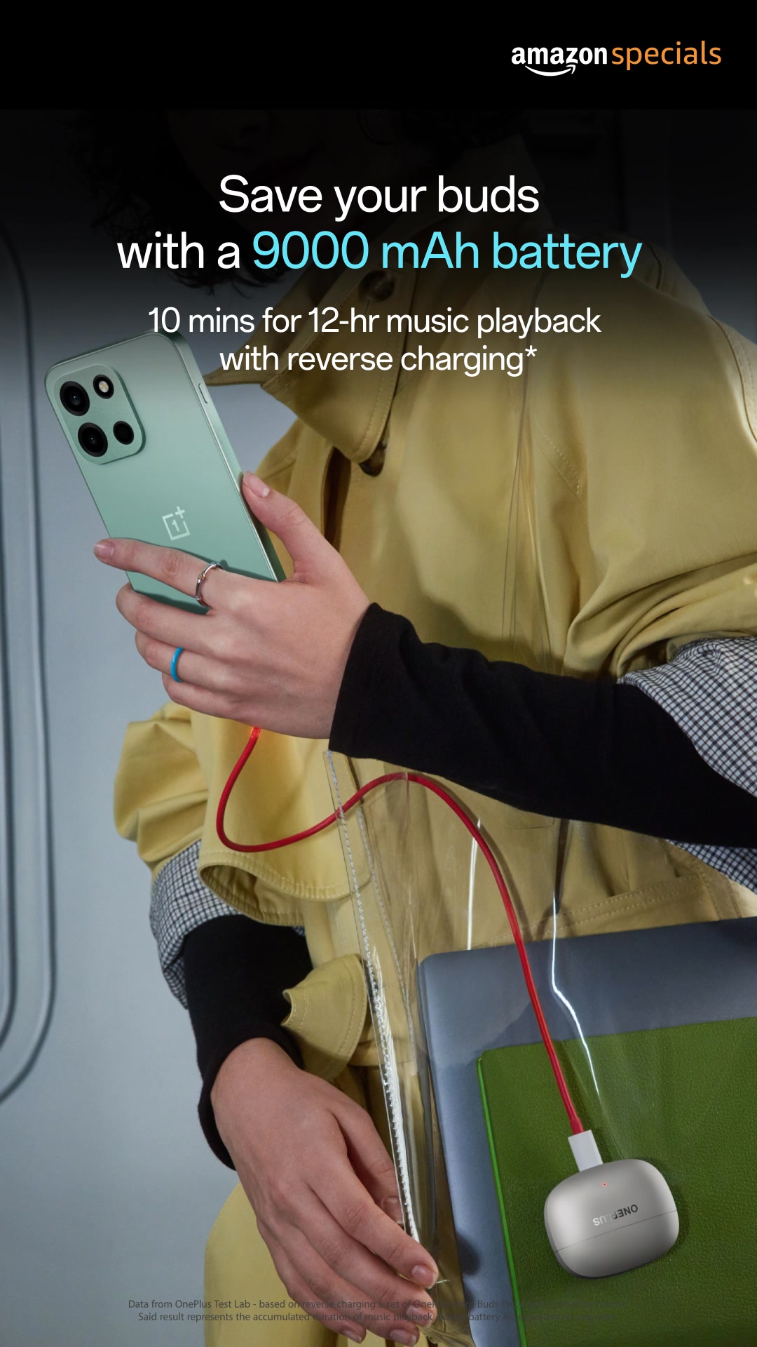 Low battery Borrow some. OnePlusNord6 April 7, 7 PM IST Stay tuned https www.amazon.in b node 216828981031