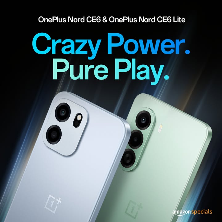 Plot twist you end up buying both. OnePlusNordCE6 OnePlusNordCE6Lite Launching May 7, 12 PM IST