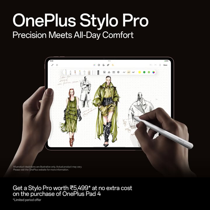 Comfortable enough for all day use. OnePlusPad4 Learn more https www.oneplus.in launch pad 4