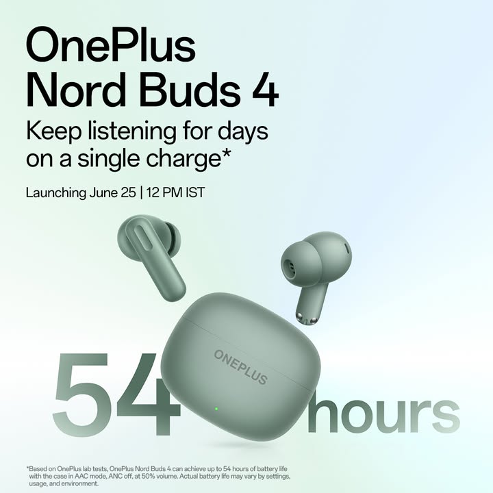 Your playlist s biggest fan A 54 hour playback on the OnePlusNordBuds4 Learn more https www.amazon.in l 219875409031