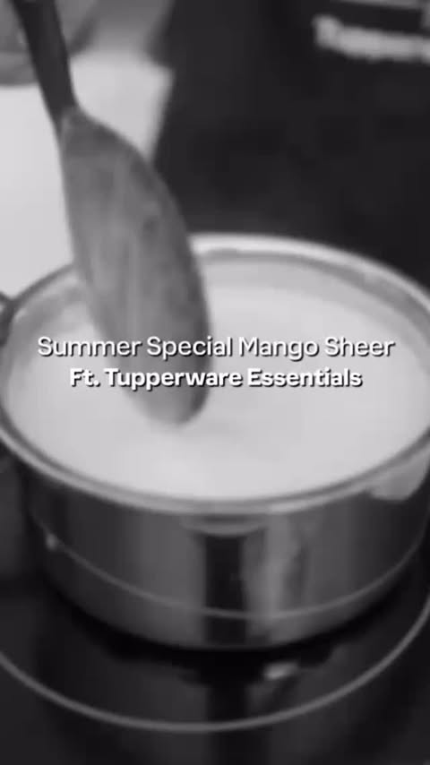  Summer in Every Spoon Chill out with this creamy, dreamy Mango Sheer, made easy and delicious in your Tupperware Tr...